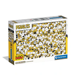 Puzzle Clementoni 500 Pcs - Impossible Peanuts