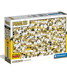 Puzzle Clementoni 500 Pcs - Impossible Peanuts