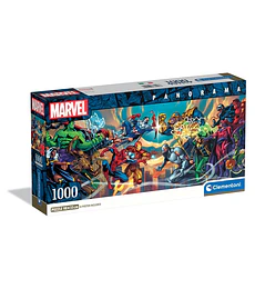 Puzzle Clementoni 1000 Pcs - Marvel Heroes Vs Villa
