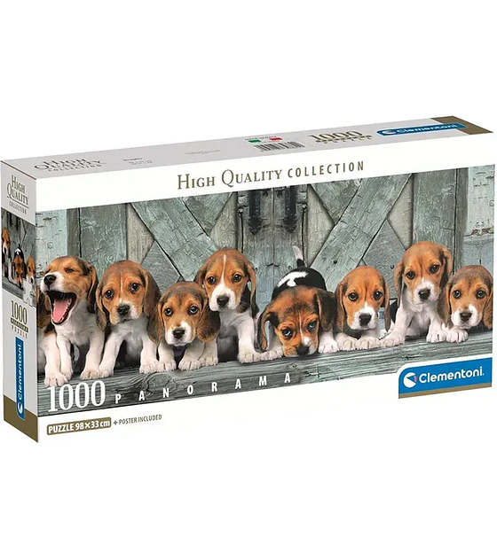 Puzzle Clementoni 1000 Pcs - Beagles