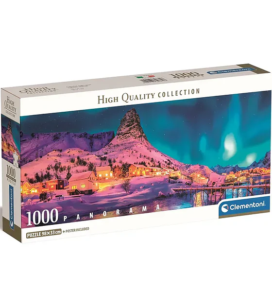 Puzzle Clementoni 1000 Pcs - Noche Colorida