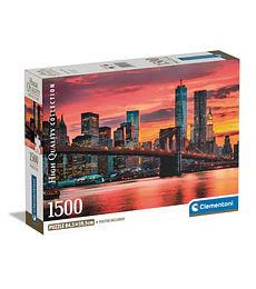 Puzzle Clementoni 1500 Pcs - East River at Dusk