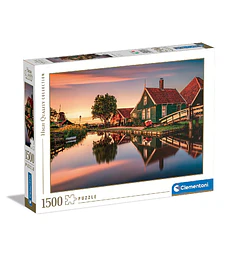 Puzzle Clementoni 1500 Pcs - Zaanse Schans