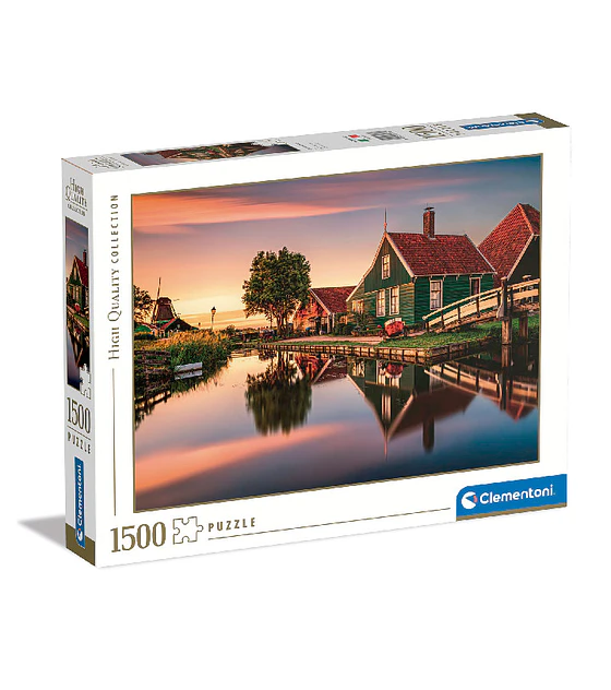 Puzzle Clementoni 1500 Pcs - Zaanse Schans