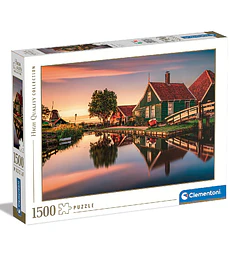 Puzzle Clementoni 1500 Pcs - Zaanse Schans