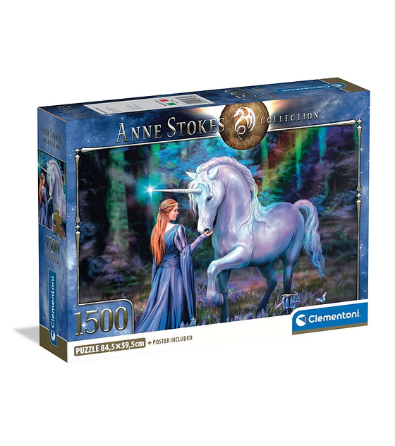 Puzzle Clementoni 1500 Pcs - Anne Stokes Bluebell Wood