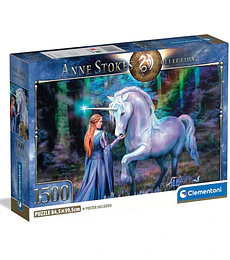 Puzzle Clementoni 1500 Pcs - Anne Stokes Bluebell Wood