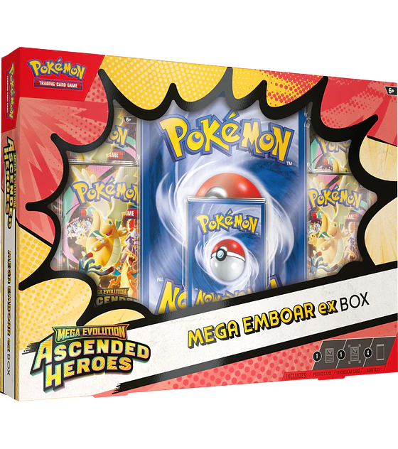 Pokemon TCG Mega Evolution - Ascended Heroes Mega ex Box