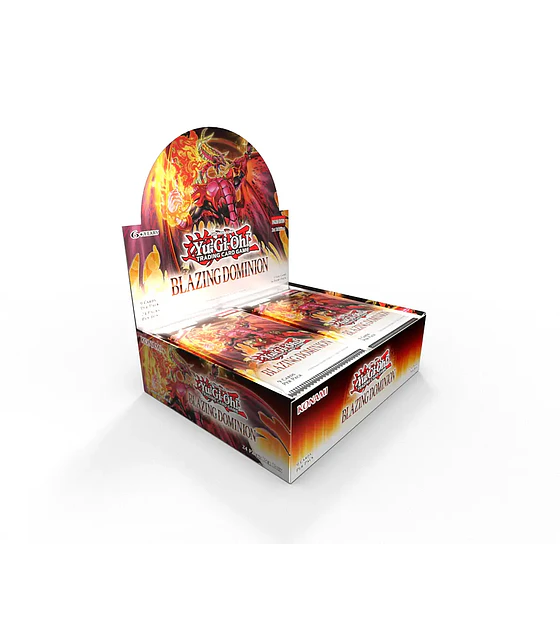 Yu-Gi-Oh! - Caja de sobres Blazing Dominion (Inglés)