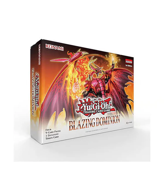 Yu-Gi-Oh! Blazing Dominion Token Box (Ingles)