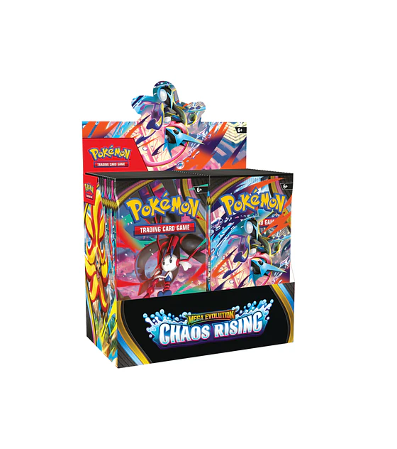 Preventa - Pokémon TCG: Mega Evolution - Chaos Rising Booster Box (Inglés)