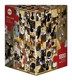 Preventa - Puzzle Heye 1000 Pcs - Degano Black or White