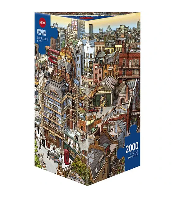Puzzle Heye 2000 Pcs - Sherlock & Co.