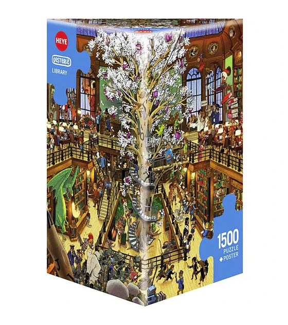 Puzzle Heye 1500 Pcs - Library