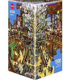 Puzzle Heye 1500 Pcs - Library