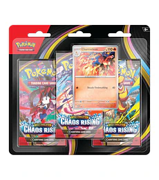 Preventa - Pokemon TCG: Chaos Rising 3 pack Blister