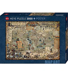 Preventa - Puzzle Heye 2000 Pcs - Pirate World