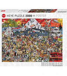 Puzzle Heye 2000 Pcs - British Music History
