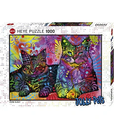 Preventa - Puzzle Heye 1000 Pcs - Devoted 2 Cats