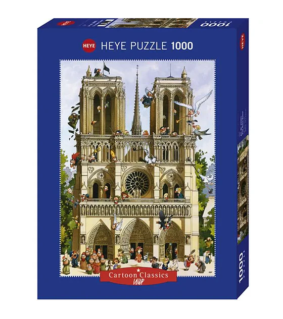Puzzle Heye 1000 Pcs - Vive Notre Dame!