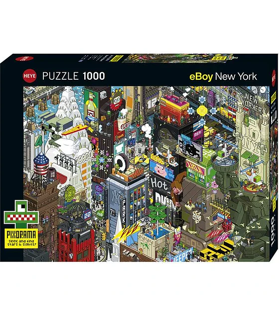 Puzzle Heye 1000 Pcs - New York Quest