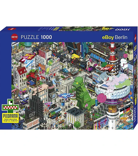 Puzzle Heye 1000 Pcs - Berlin Quest