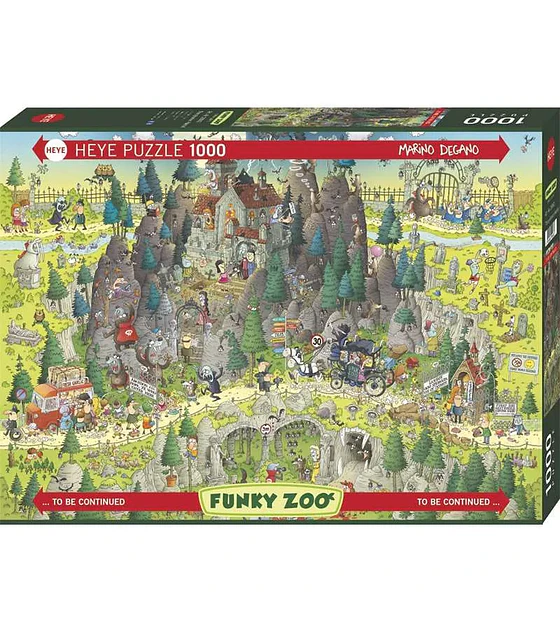 Puzzle Heye 1000 Pcs - Transylvanian Habitat