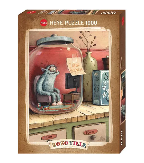Puzzle Heye 1000 Pcs - Zozoville Jarantine