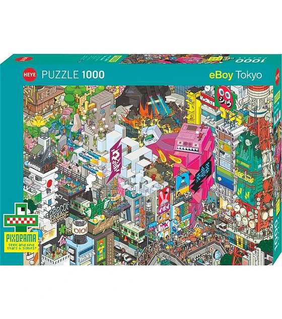 Puzzle Heye 1000 Pcs - Tokyo Quest