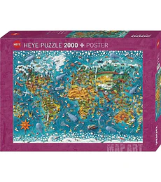 Preventa - Puzzle Heye 2000 Pcs - Miniature World