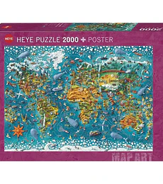 Puzzle Heye 2000 Pcs - Miniature World