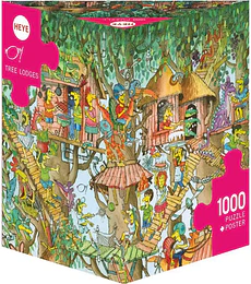 Puzzle Heye 1000 Pcs - Tree Lodges