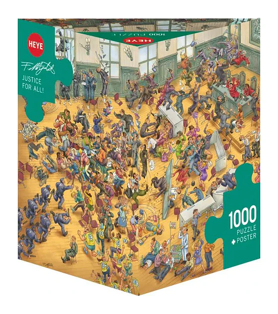 Puzzle Heye 1000 Pcs - Justice For All!