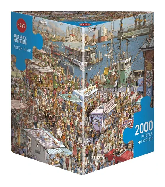 Puzzle Heye 2000 Pcs - Fresh Fish!