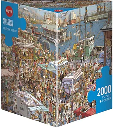 Puzzle Heye 2000 Pcs - Fresh Fish!