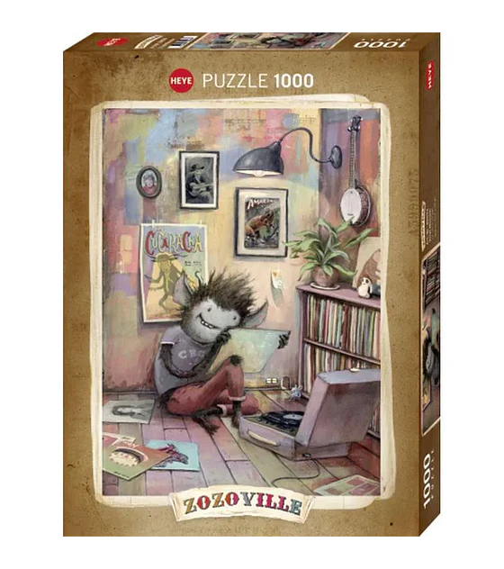 Puzzle Heye 1000 Pcs - Vinyl Monster