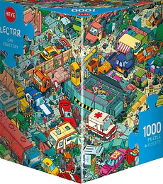 Preventa - Puzzle Heye 1000 Pcs - Car Cemetery