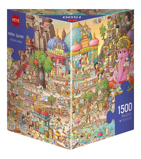 Puzzle Heye 1500 Pcs - Yogaland