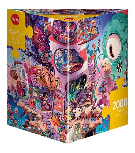Puzzle Heye 2000 Pcs - Look, a Beacon!