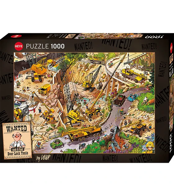 Puzzle Heye 1000 Pcs - Door Lock Tonio