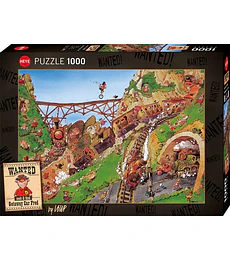 Puzzle Heye 1000 Pcs - Getaway Car Fred