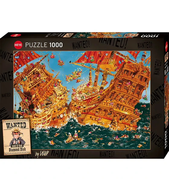 Puzzle Heye 1000 Pcs - Diamond Dick