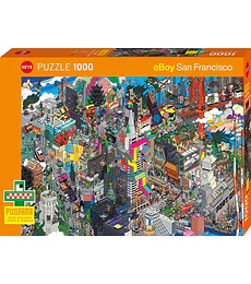 Puzzle Heye 1000 Pcs - San Francisco Quest