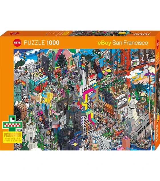Puzzle Heye 1000 Pcs - San Francisco Quest
