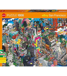 Preventa - Puzzle Heye 1000 Pcs - San Francisco Quest