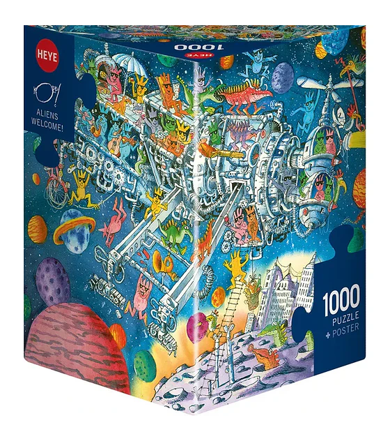 Preventa - Puzzle Heye 1000 Pcs - Aliens Welcome!