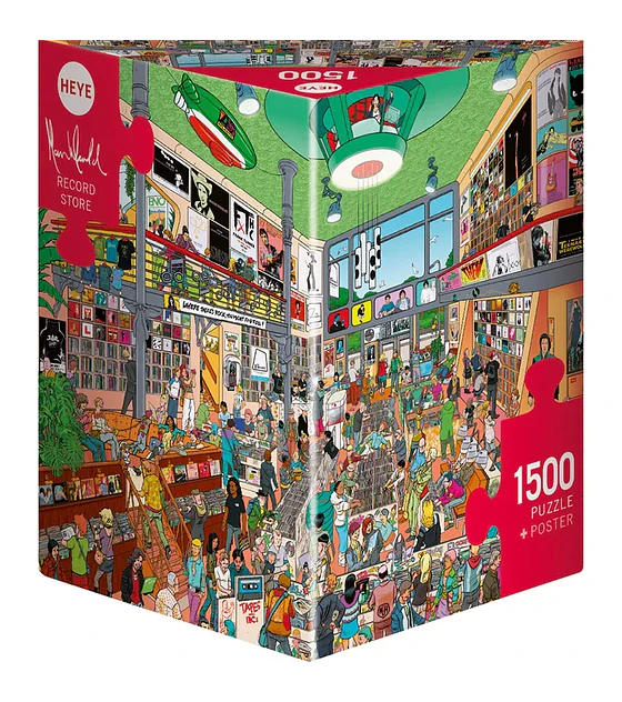 Preventa - Puzzle Heye 1500 Pcs - Record Store