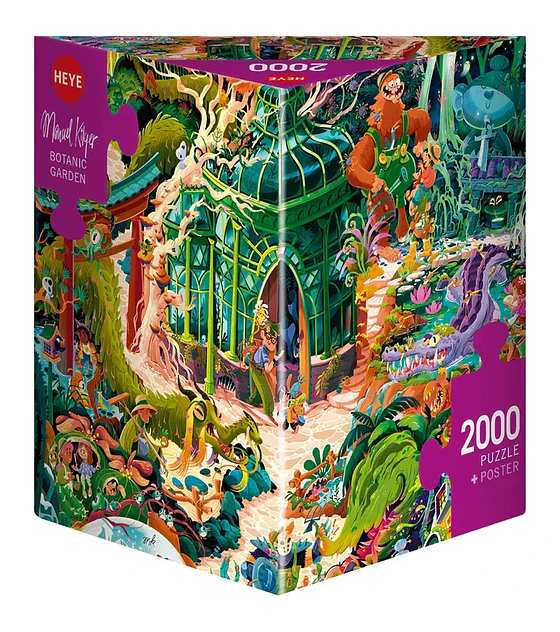 Preventa - Puzzle Heye 2000 Pcs - Botanic Garden