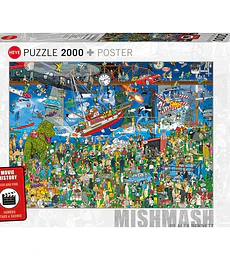 Preventa - Puzzle Heye 2000 Pcs - Movie History
