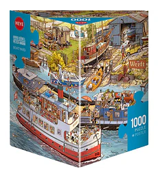 Preventa - Puzzle Heye 1000 Pcs - Boatyard